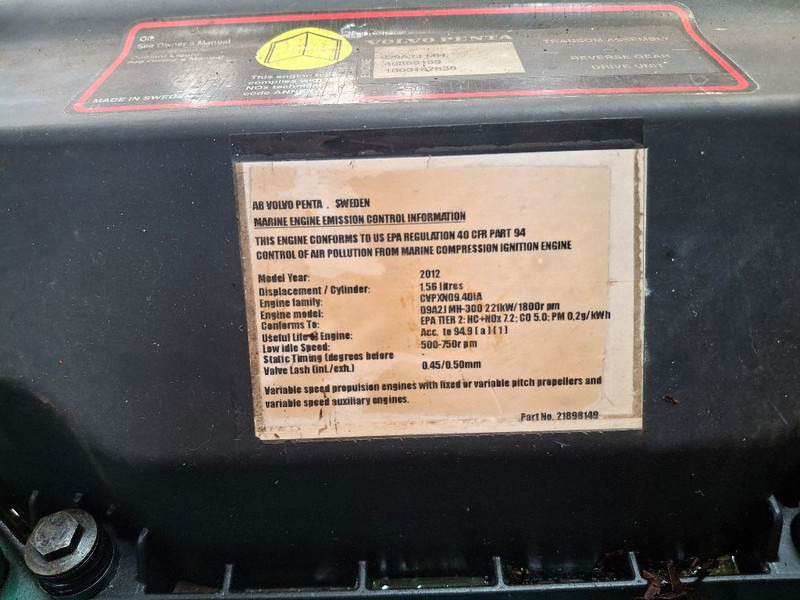 Volvo PENTA D9A2J MH - Motor: afbeelding 5 Volvo PENTA D9A2J MH - Motor: afbeelding 5