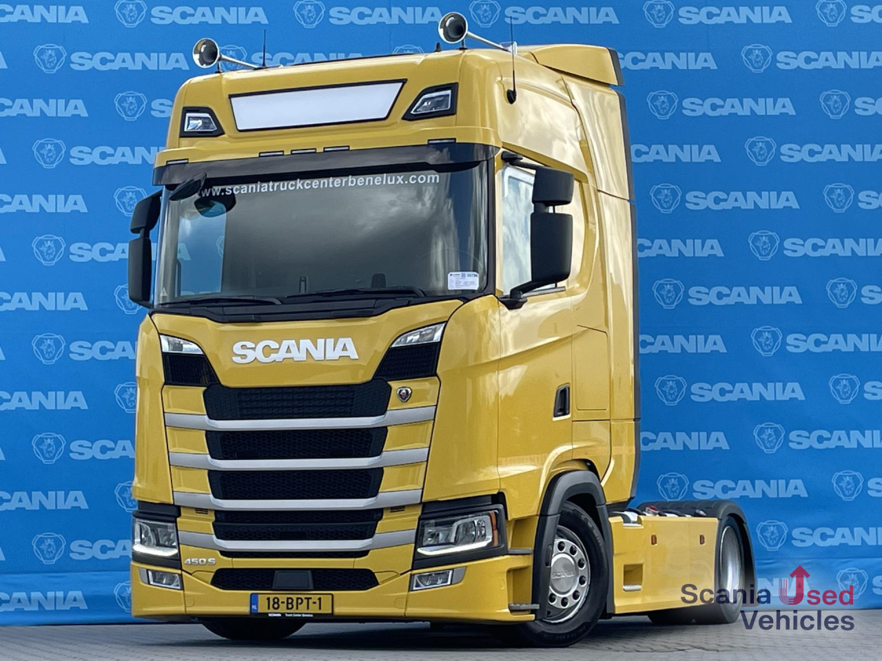 SCANIA S 450 A4X2EB RETARDER P-AIRCO MEGA LIFTING FIFTHW - Trekker: afbeelding 1 SCANIA S 450 A4X2EB RETARDER P-AIRCO MEGA LIFTING FIFTHW - Trekker: afbeelding 1