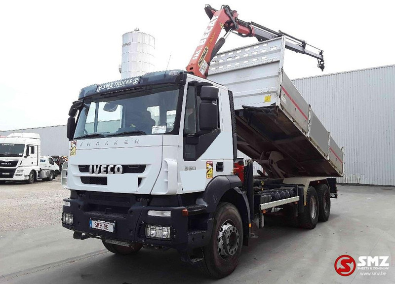 Iveco Trakker 360 Palfinger Pk16001k-3 - Kipper vrachtwagen, Kraanwagen: afbeelding 3 Iveco Trakker 360 Palfinger Pk16001k-3 - Kipper vrachtwagen, Kraanwagen: afbeelding 3
