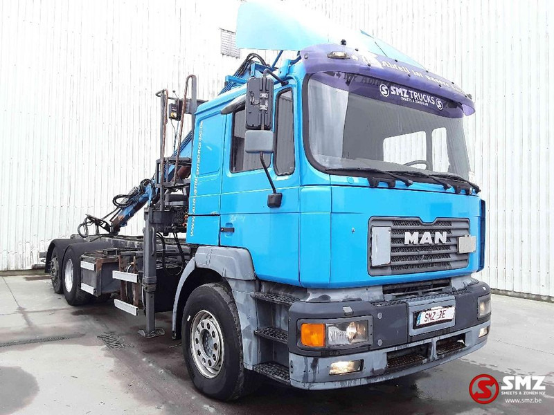 MAN 26.403 Atlas 140.1vA19 - Vrachtwagen met open laadbak, Kraanwagen: afbeelding 1 MAN 26.403 Atlas 140.1vA19 - Vrachtwagen met open laadbak, Kraanwagen: afbeelding 1