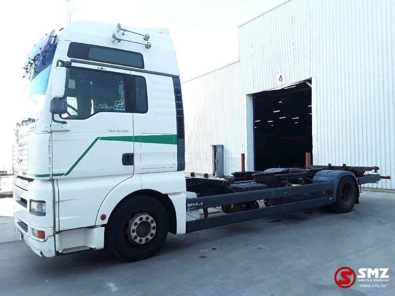 Containertransporter/ Wissellaadbak vrachtwagen MAN TGA 18.430: afbeelding 5