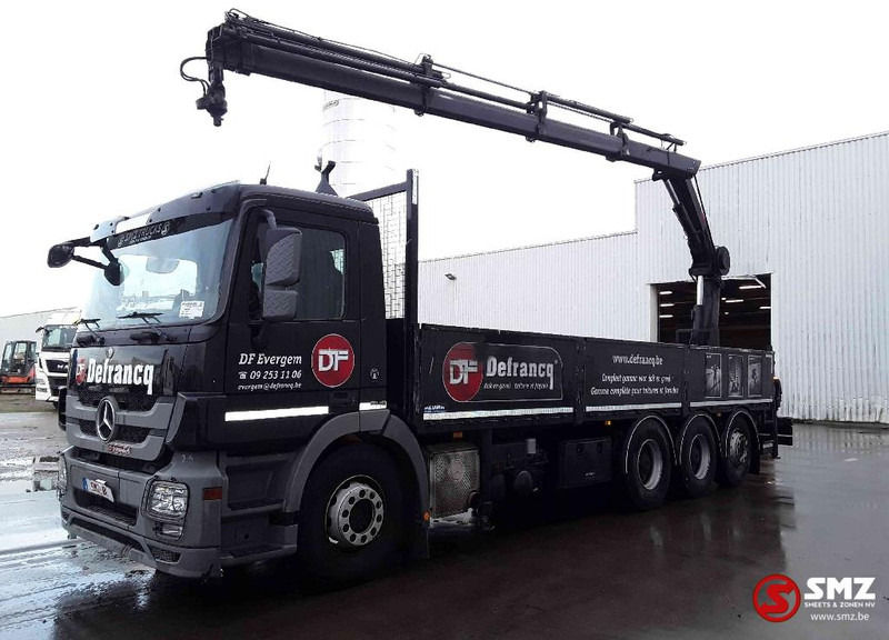 Mercedes-Benz Actros 3236 hiab 166-5remote - Vrachtwagen met open laadbak, Kraanwagen: afbeelding 5 Mercedes-Benz Actros 3236 hiab 166-5remote - Vrachtwagen met open laadbak, Kraanwagen: afbeelding 5