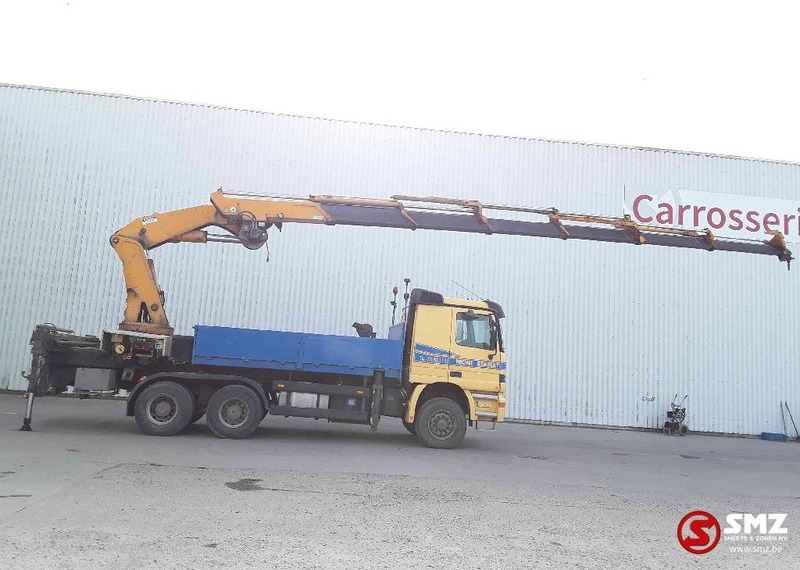 Mercedes-Benz Actros 3340 6x6 Effer 680 6s ext/remote 338'km - Vrachtwagen met open laadbak, Kraanwagen: afbeelding 4 Mercedes-Benz Actros 3340 6x6 Effer 680 6s ext/remote 338'km - Vrachtwagen met open laadbak, Kraanwagen: afbeelding 4