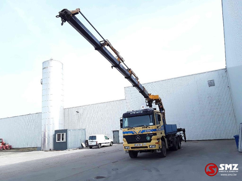 Mercedes-Benz Actros 3340 6x6 Effer 680 6s ext/remote 338'km - Vrachtwagen met open laadbak, Kraanwagen: afbeelding 3 Mercedes-Benz Actros 3340 6x6 Effer 680 6s ext/remote 338'km - Vrachtwagen met open laadbak, Kraanwagen: afbeelding 3