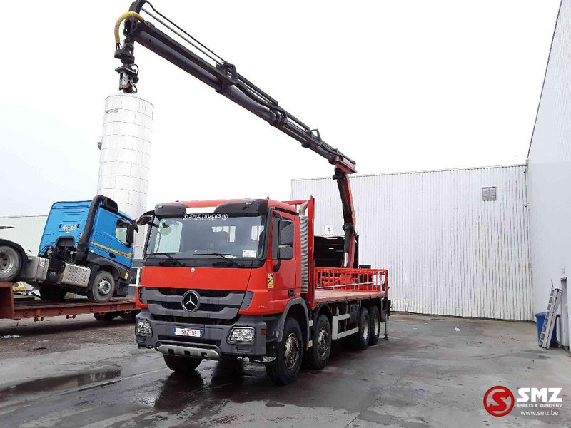 Mercedes-Benz Actros 4144 Palfinger Pk22002Eh 4 ext remote - Vrachtwagen met open laadbak, Kraanwagen: afbeelding 2 Mercedes-Benz Actros 4144 Palfinger Pk22002Eh 4 ext remote - Vrachtwagen met open laadbak, Kraanwagen: afbeelding 2