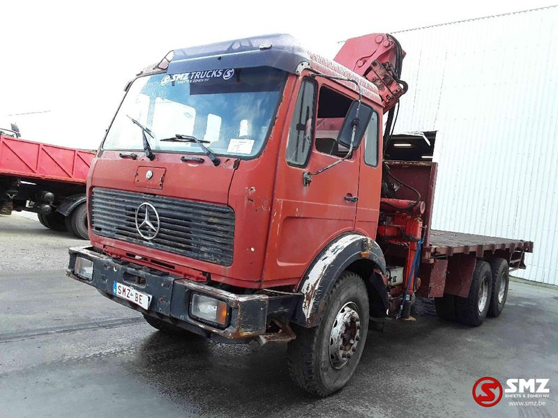 Mercedes-Benz SK 2635 6x4 +marrel 1703 - Vrachtwagen met open laadbak, Kraanwagen: afbeelding 3 Mercedes-Benz SK 2635 6x4 +marrel 1703 - Vrachtwagen met open laadbak, Kraanwagen: afbeelding 3