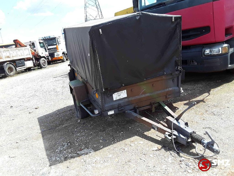 Onbekend - Aanhangwagen met huif: afbeelding 1 Onbekend - Aanhangwagen met huif: afbeelding 1