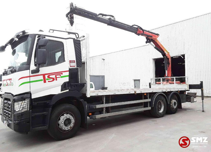 Renault C 430 palfinger pk 1001 remote - Vrachtwagen met open laadbak, Kraanwagen: afbeelding 5 Renault C 430 palfinger pk 1001 remote - Vrachtwagen met open laadbak, Kraanwagen: afbeelding 5
