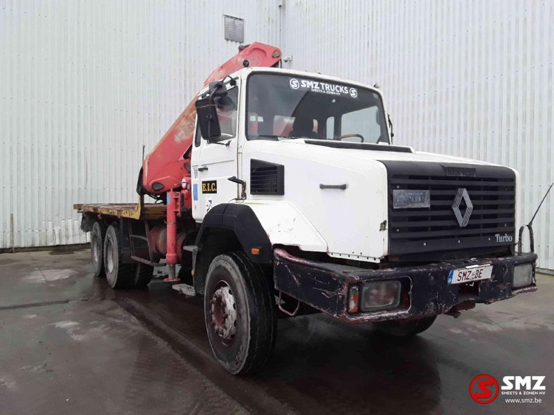 Renault CBH 280 fassi - Vrachtwagen met open laadbak, Kraanwagen: afbeelding 1 Renault CBH 280 fassi - Vrachtwagen met open laadbak, Kraanwagen: afbeelding 1