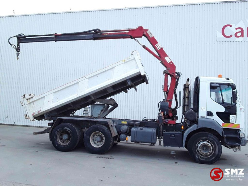 Renault Kerax 320 HMF 1118 k2 - Kipper vrachtwagen, Kraanwagen: afbeelding 4 Renault Kerax 320 HMF 1118 k2 - Kipper vrachtwagen, Kraanwagen: afbeelding 4