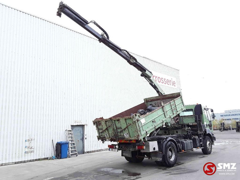 Kipper vrachtwagen, Kraanwagen Renault Kerax 320 palfinger pk 1000-remote: afbeelding 9
