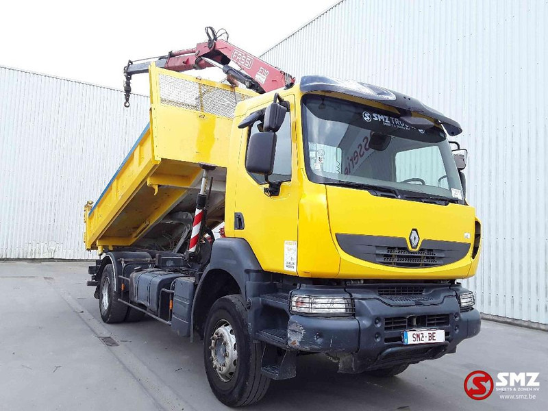 Renault Kerax 380 Fassi F110A.21 - Kipper vrachtwagen, Kraanwagen: afbeelding 1 Renault Kerax 380 Fassi F110A.21 - Kipper vrachtwagen, Kraanwagen: afbeelding 1