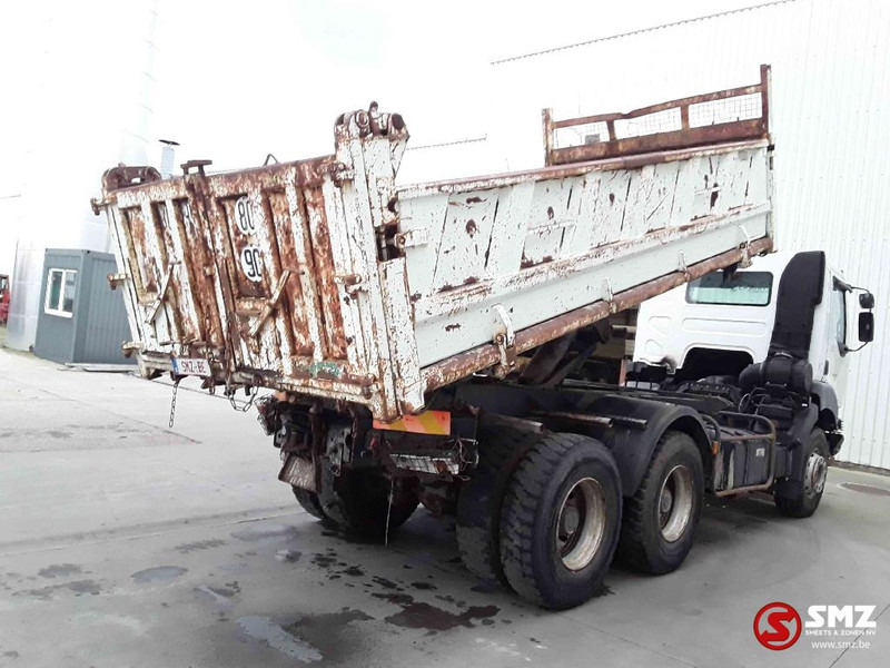 Kipper vrachtwagen, Kraanwagen Renault Kerax 420 6x4: afbeelding 11