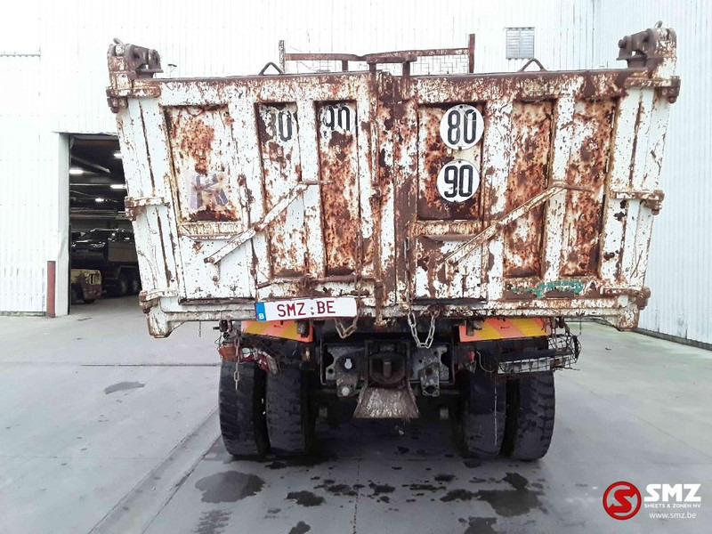 Kipper vrachtwagen, Kraanwagen Renault Kerax 420 6x4: afbeelding 10