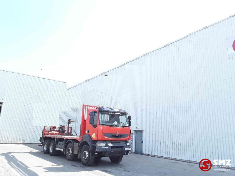 Renault Kerax 430 - Vrachtwagen met open laadbak, Kraanwagen: afbeelding 1 Renault Kerax 430 - Vrachtwagen met open laadbak, Kraanwagen: afbeelding 1