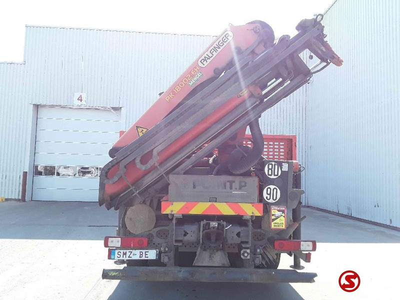 Vrachtwagen met open laadbak, Kraanwagen Renault Kerax 430 Palfinger Pk18002: afbeelding 10