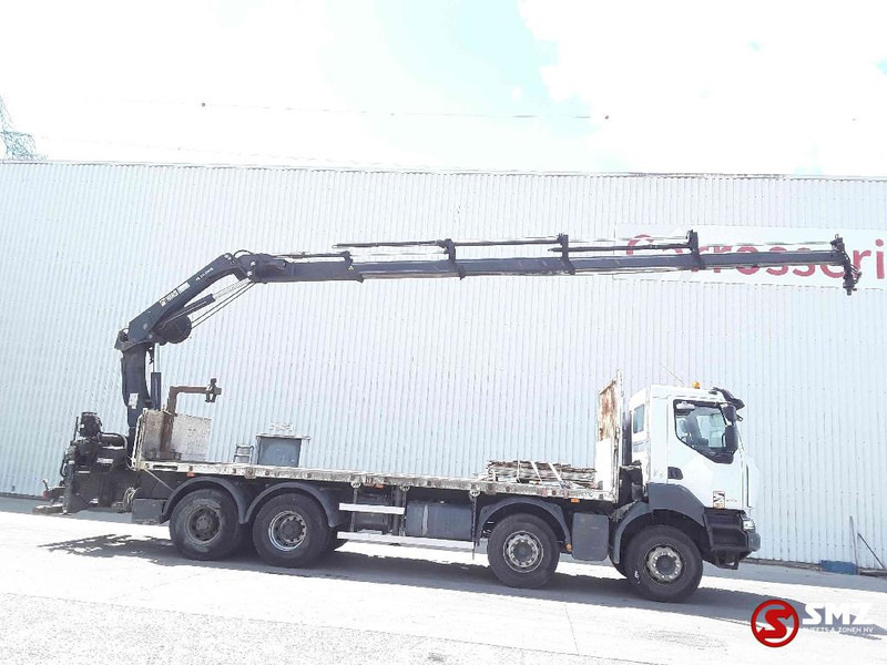 Renault Kerax 430 hiab 211 /4 +remote - Vrachtwagen met open laadbak, Kraanwagen: afbeelding 4 Renault Kerax 430 hiab 211 /4 +remote - Vrachtwagen met open laadbak, Kraanwagen: afbeelding 4