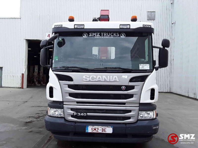 Scania P 340 Hmf 2530-2 remote - Kipper vrachtwagen, Kraanwagen: afbeelding 2 Scania P 340 Hmf 2530-2 remote - Kipper vrachtwagen, Kraanwagen: afbeelding 2
