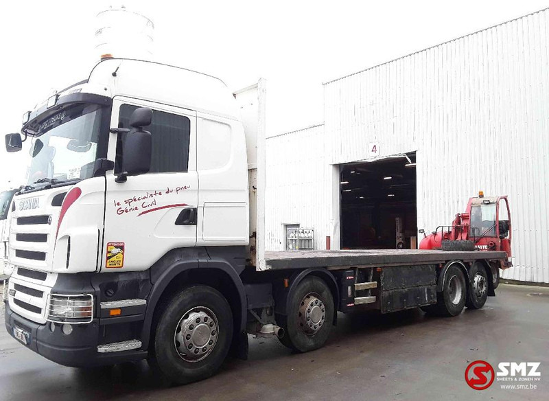 Scania R 420 8x2 +manitou TMT 25.20 - Vrachtwagen met open laadbak: afbeelding 5 Scania R 420 8x2 +manitou TMT 25.20 - Vrachtwagen met open laadbak: afbeelding 5