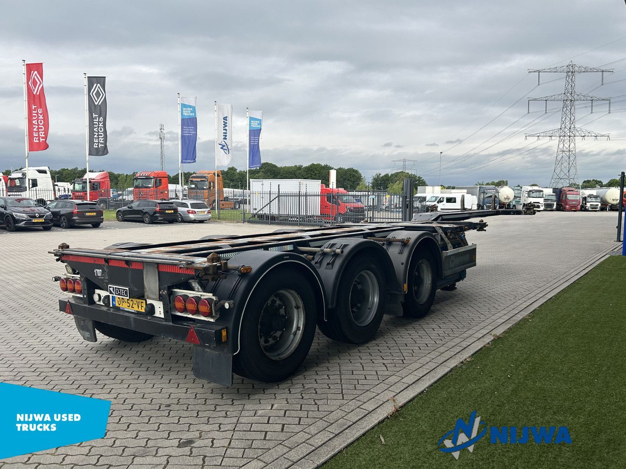 D-TEC FLEXITRAILER 20-30-40-45 ft containers + Genset - Containertransporter/ Wissellaadbak oplegger: afbeelding 4 D-TEC FLEXITRAILER 20-30-40-45 ft containers + Genset - Containertransporter/ Wissellaadbak oplegger: afbeelding 4