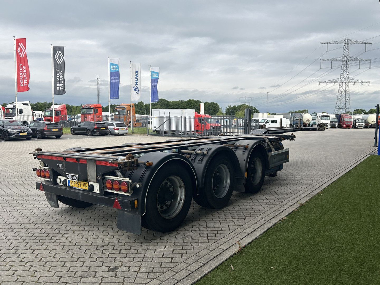 D-TEC FLEXITRAILER 20-30-40-45 ft containers + Genset - Chassis oplegger: afbeelding 4 D-TEC FLEXITRAILER 20-30-40-45 ft containers + Genset - Chassis oplegger: afbeelding 4