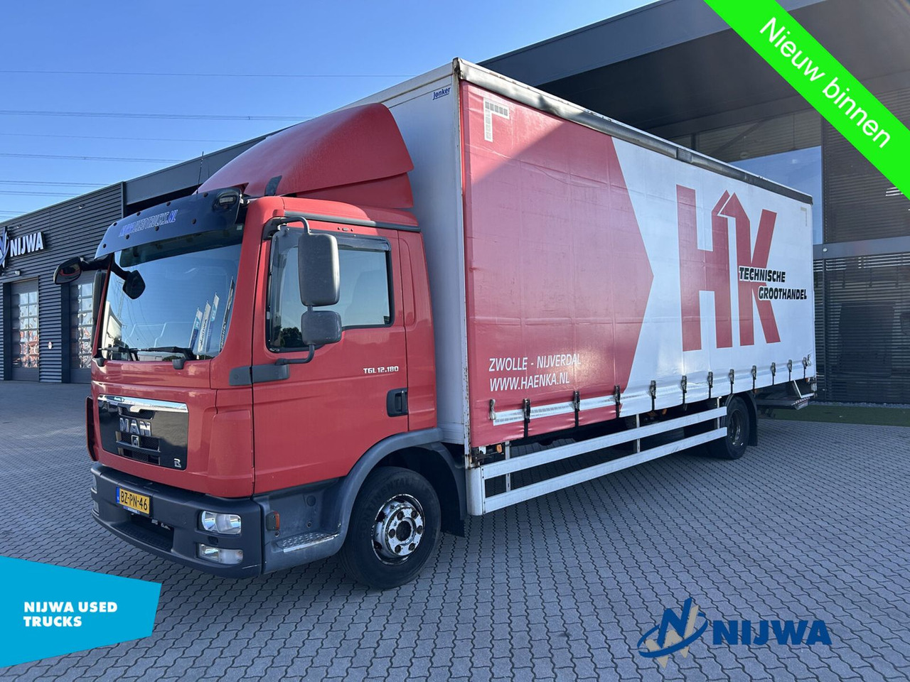 MAN TGL 12.180 4X2 Roldeur + Laaklep - Schuifzeilen vrachtwagen: afbeelding 1 MAN TGL 12.180 4X2 Roldeur + Laaklep - Schuifzeilen vrachtwagen: afbeelding 1