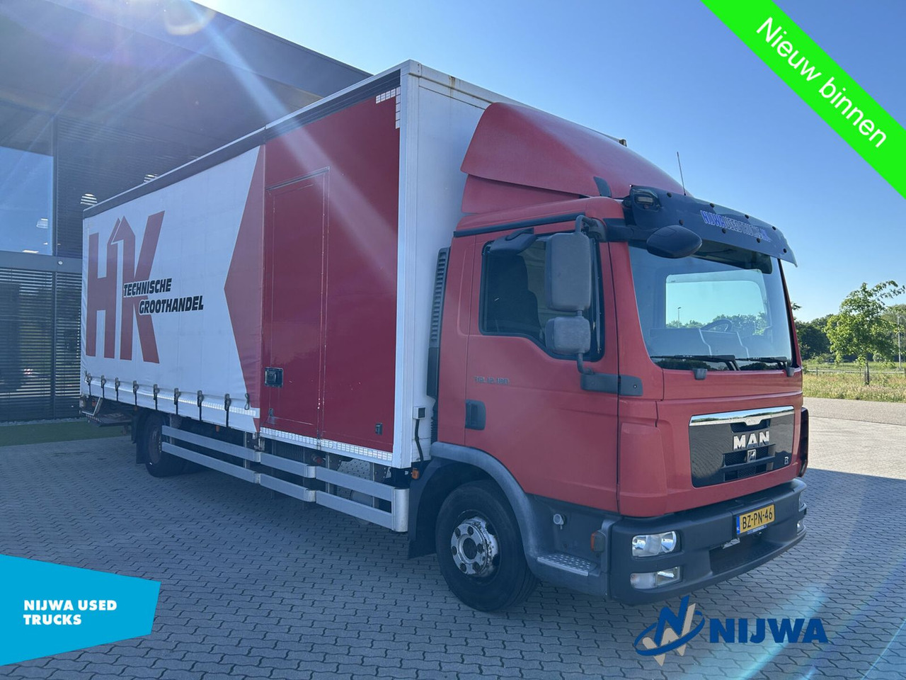 MAN TGL 12.180 4X2 Roldeur + Laaklep - Schuifzeilen vrachtwagen: afbeelding 2 MAN TGL 12.180 4X2 Roldeur + Laaklep - Schuifzeilen vrachtwagen: afbeelding 2