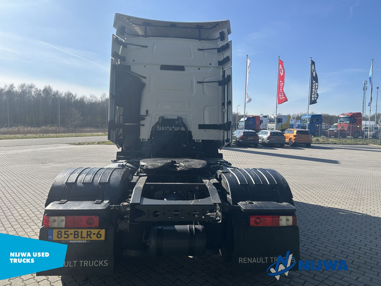 Trekker Renault T 460 4x2 Standkachel + Koelkast: afbeelding 8