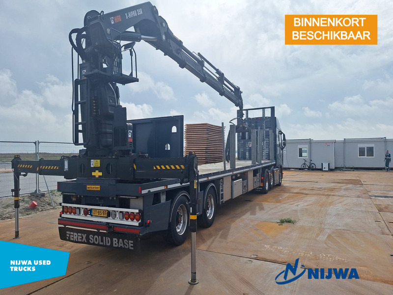 Vlastuin Hiab X-HIPRO 358 36T/M + 120 KwH accupakketen AVAILABLE FROM WEEK 44 - Open bak met boorden oplegger: afbeelding 2 Vlastuin Hiab X-HIPRO 358 36T/M + 120 KwH accupakketen AVAILABLE FROM WEEK 44 - Open bak met boorden oplegger: afbeelding 2