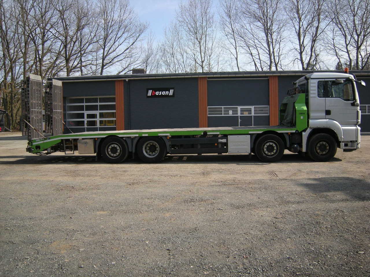 MAN 35.400, Zanner Plateau, Rampen, Winde - Bergingsvoertuig: afbeelding 1 MAN 35.400, Zanner Plateau, Rampen, Winde - Bergingsvoertuig: afbeelding 1