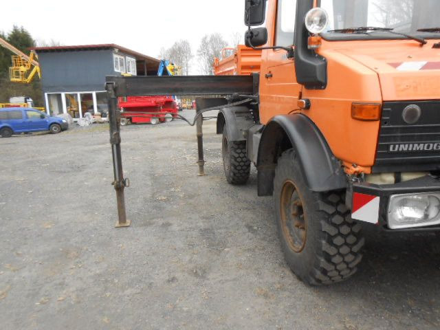Mercedes-Benz U1450 427/11 mit Kran - Kipper vrachtwagen, Kraanwagen: afbeelding 4 Mercedes-Benz U1450 427/11 mit Kran - Kipper vrachtwagen, Kraanwagen: afbeelding 4