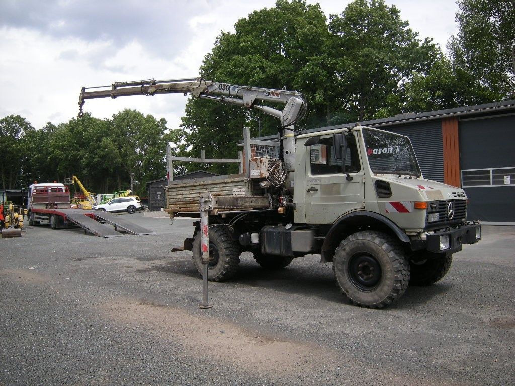 Unimog U1250 mit Kran - Kipper bestelwagen: afbeelding 1 Unimog U1250 mit Kran - Kipper bestelwagen: afbeelding 1