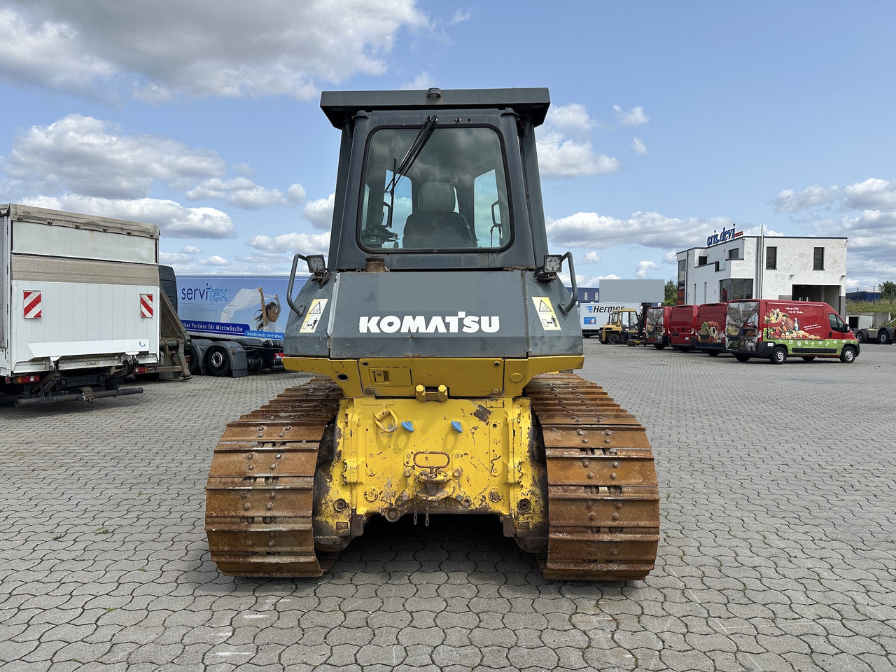 Bulldozer Komatsu D61EX-12  Planier Raupe   6-Wege Schild: afbeelding 10