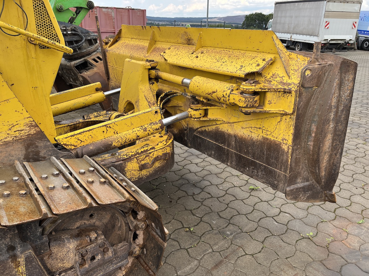 Bulldozer Komatsu D61EX-12  Planier Raupe   6-Wege Schild: afbeelding 14