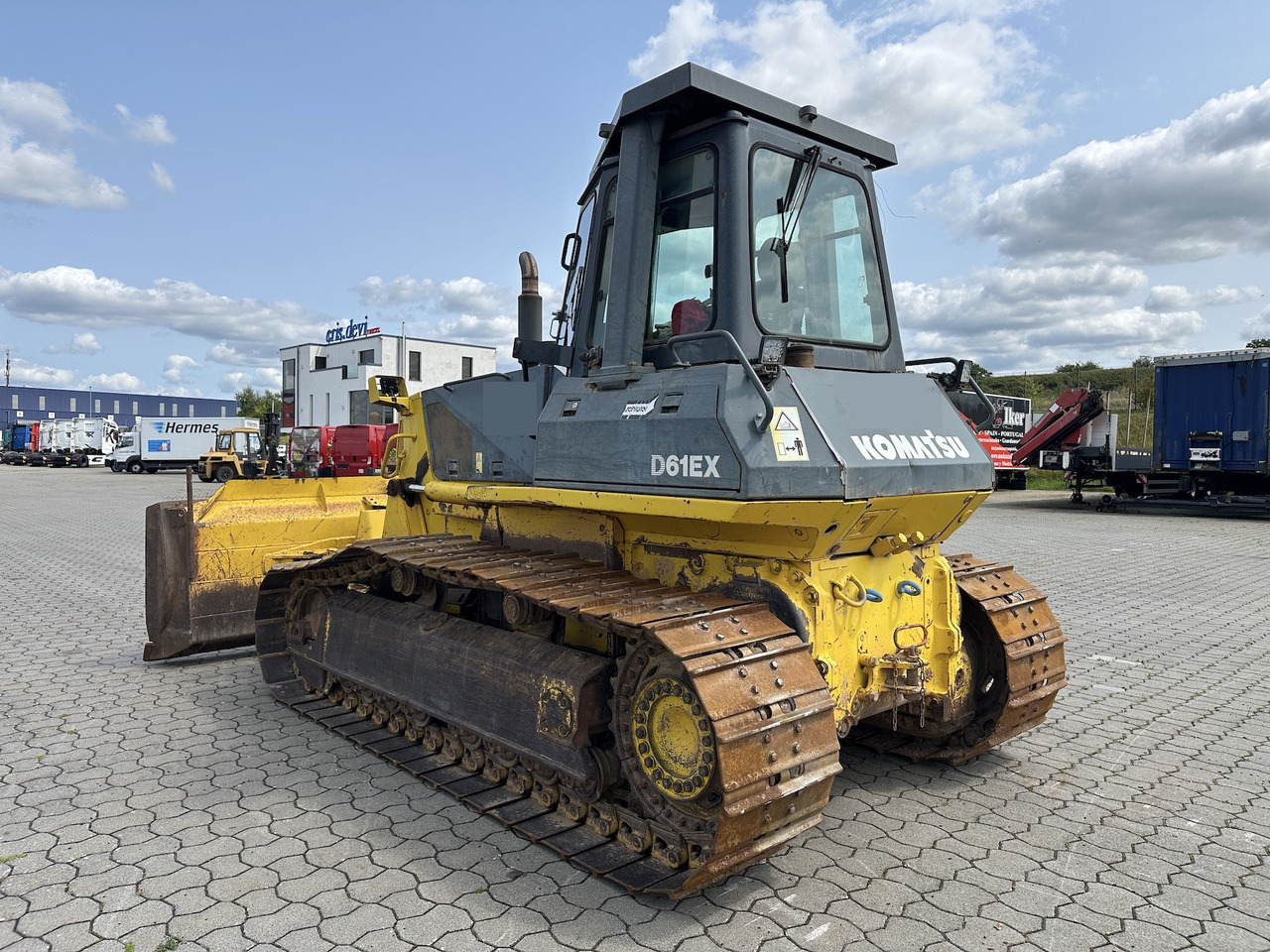 Bulldozer Komatsu D61EX-12  Planier Raupe   6-Wege Schild: afbeelding 9