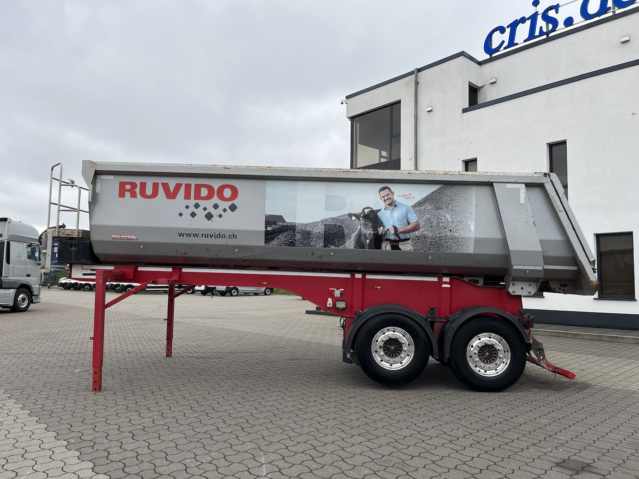 Langendorf SKS-HS 18/29  Kippauflieger Stahlmulde Liftachse - Kipper oplegger: afbeelding 5 Langendorf SKS-HS 18/29  Kippauflieger Stahlmulde Liftachse - Kipper oplegger: afbeelding 5