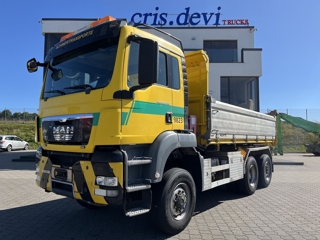 MAN TGS 28.480 6x4 4x4 Dreiseitenkipper Liftachse - Kipper vrachtwagen: afbeelding 1 MAN TGS 28.480 6x4 4x4 Dreiseitenkipper Liftachse - Kipper vrachtwagen: afbeelding 1