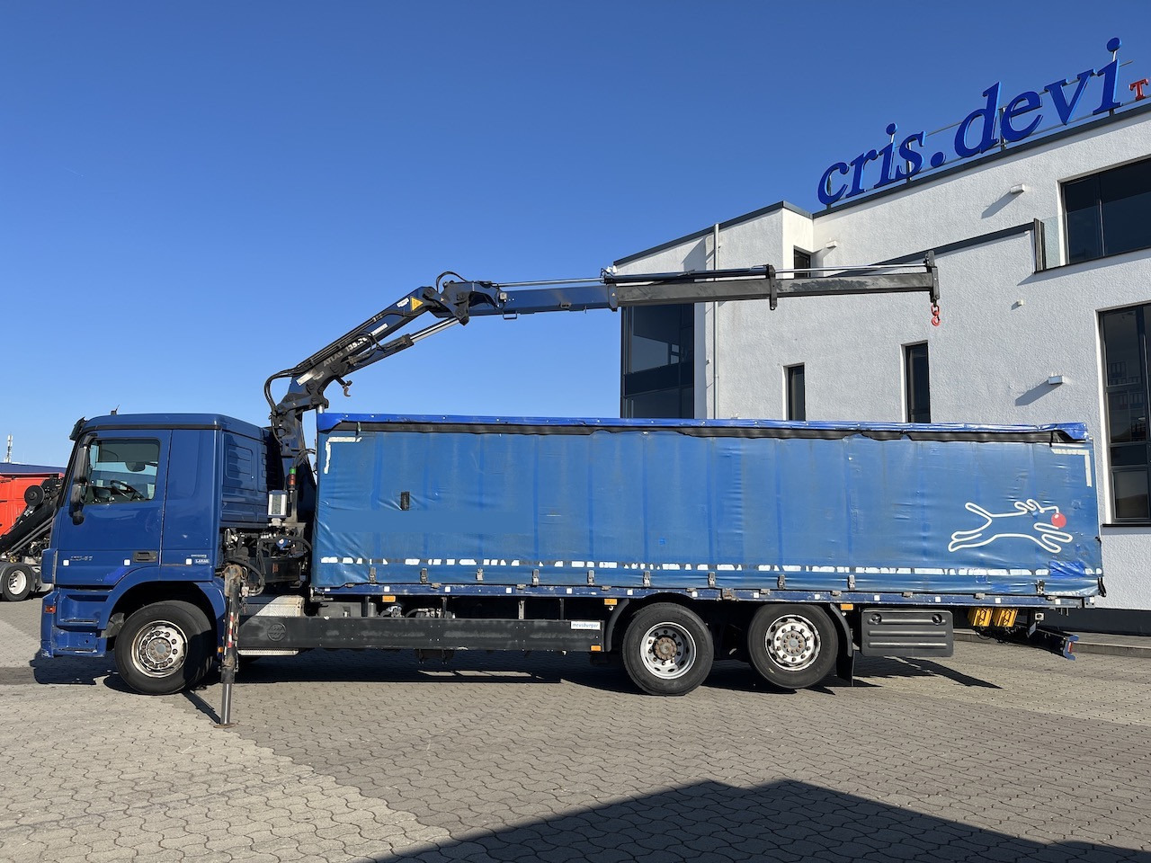 Mercedes-Benz 2541 6x2  Atlas 135.2E Pritsche 8,20 m Ausziehbar - Schuifzeilen vrachtwagen, Kraanwagen: afbeelding 4 Mercedes-Benz 2541 6x2  Atlas 135.2E Pritsche 8,20 m Ausziehbar - Schuifzeilen vrachtwagen, Kraanwagen: afbeelding 4