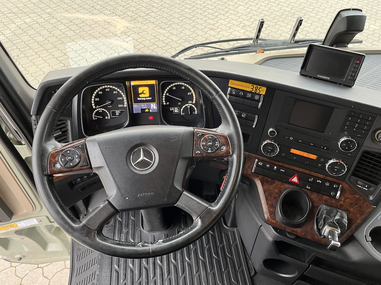 Mercedes-Benz Actros 2545 6x2 Atlas 265-A6 Lenk- Liftachse - Vrachtwagen met open laadbak, Kraanwagen: afbeelding 2 Mercedes-Benz Actros 2545 6x2 Atlas 265-A6 Lenk- Liftachse - Vrachtwagen met open laadbak, Kraanwagen: afbeelding 2