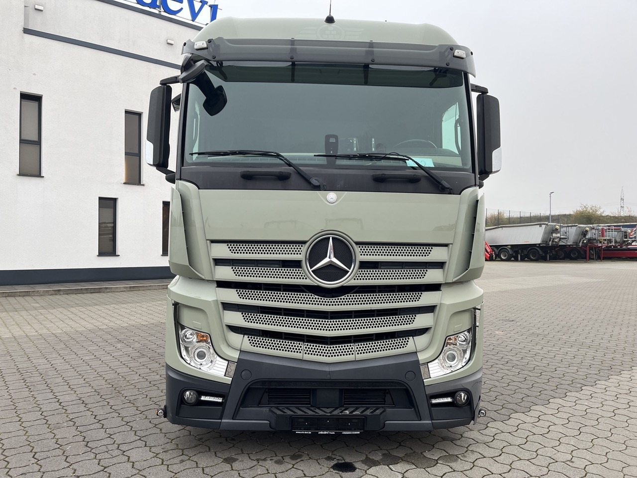 Mercedes-Benz Actros 2545 6x2 EFFER Atlas 265-A6 Lenk- Liftachse - Vrachtwagen met open laadbak, Kraanwagen: afbeelding 3 Mercedes-Benz Actros 2545 6x2 EFFER Atlas 265-A6 Lenk- Liftachse - Vrachtwagen met open laadbak, Kraanwagen: afbeelding 3