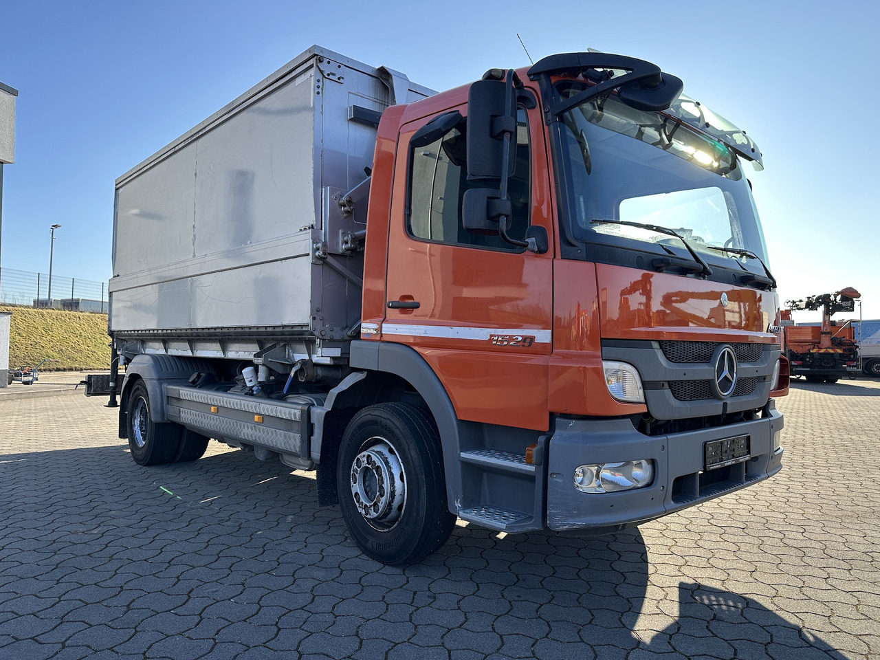 Kraanwagen, Kipper vrachtwagen Mercedes-Benz Atego 1529 4x2  Atlas 57.3-A2   Kadaverkipper: afbeelding 13