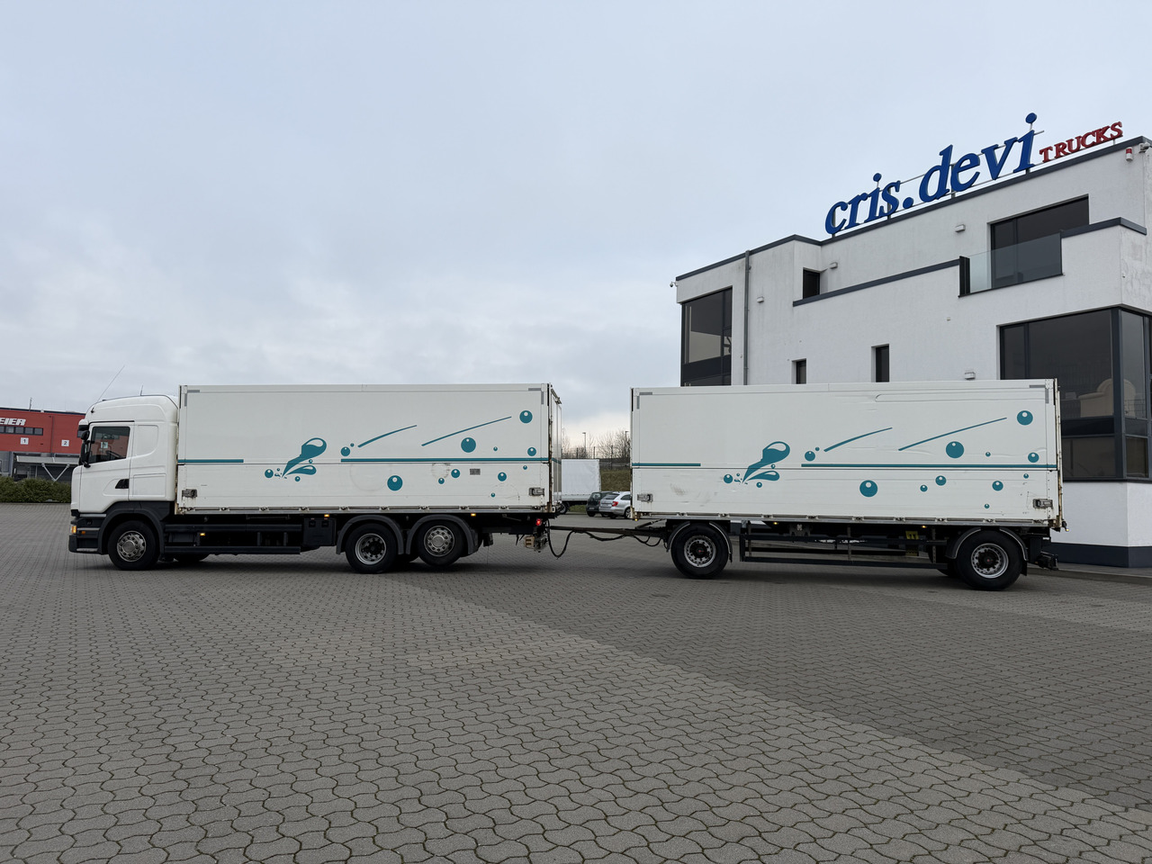 Scania R 450 6x2 Geränkezug + Orten Anhänger - Drankenwagen vrachtwagen: afbeelding 3 Scania R 450 6x2 Geränkezug + Orten Anhänger - Drankenwagen vrachtwagen: afbeelding 3