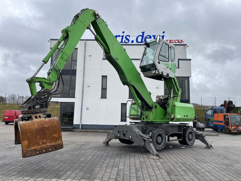 Sennebogen 818 Umschlagbagger Greifer - Mobiele graafmachine: afbeelding 1 Sennebogen 818 Umschlagbagger Greifer - Mobiele graafmachine: afbeelding 1