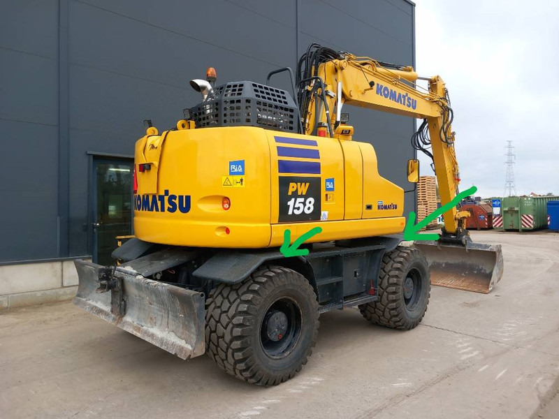 Komatsu PW158-11 MUDGUARDS - Aanbouwdeel voor Bouwmachine: afbeelding 1 Komatsu PW158-11 MUDGUARDS - Aanbouwdeel voor Bouwmachine: afbeelding 1