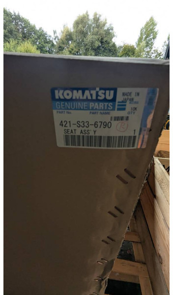 Komatsu WA380-8 SEAT ASS'Y 421-S33-6790 - Cabine en interieur voor Bouwmachine: afbeelding 2 Komatsu WA380-8 SEAT ASS'Y 421-S33-6790 - Cabine en interieur voor Bouwmachine: afbeelding 2