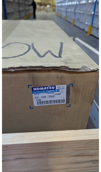 Komatsu WA475-10 - HYDRAULIC PUMP 421-S95-7060 - Hydraulica voor Bouwmachine: afbeelding 2 Komatsu WA475-10 - HYDRAULIC PUMP 421-S95-7060 - Hydraulica voor Bouwmachine: afbeelding 2