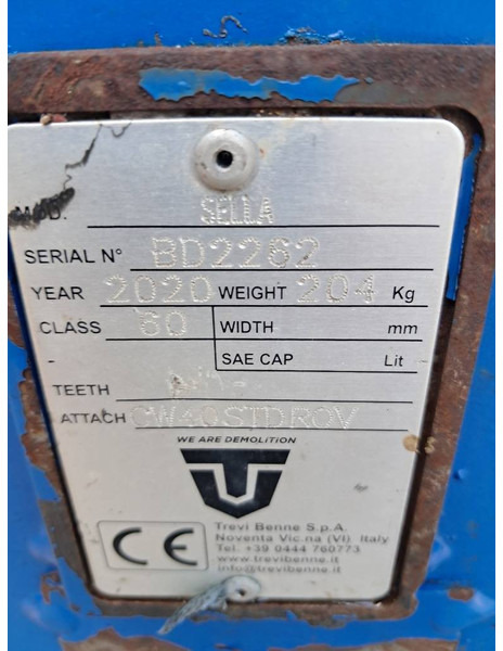 Trevibenne FR23 - Sloopschaar voor Bouwmachine: afbeelding 2 Trevibenne FR23 - Sloopschaar voor Bouwmachine: afbeelding 2