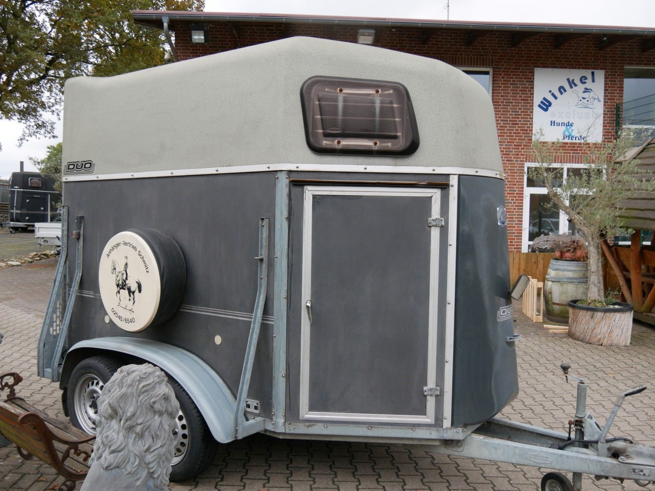 Böckmann Duo mit Sattelkammer - Veewagen aanhangwagen: afbeelding 2 Böckmann Duo mit Sattelkammer - Veewagen aanhangwagen: afbeelding 2