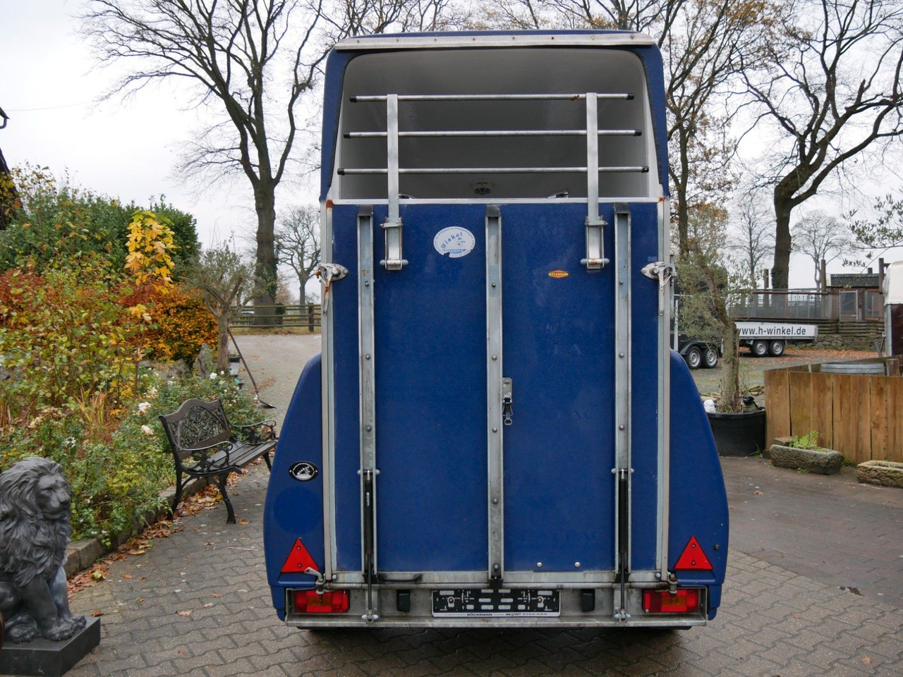 Böckmann Uno schwenkbare Klappe Fohlengitter - Veewagen aanhangwagen: afbeelding 2 Böckmann Uno schwenkbare Klappe Fohlengitter - Veewagen aanhangwagen: afbeelding 2