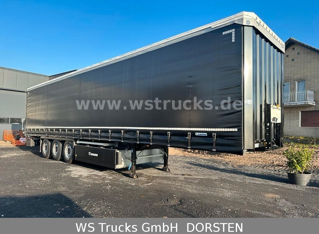 Krone Planauflieger SDP 27 Edscha, Rungen, SAF Achsen - Schuifzeiloplegger: afbeelding 1 Krone Planauflieger SDP 27 Edscha, Rungen, SAF Achsen - Schuifzeiloplegger: afbeelding 1